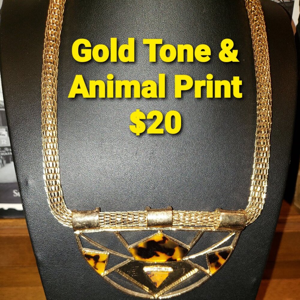 Gold/Animal Print Beauty